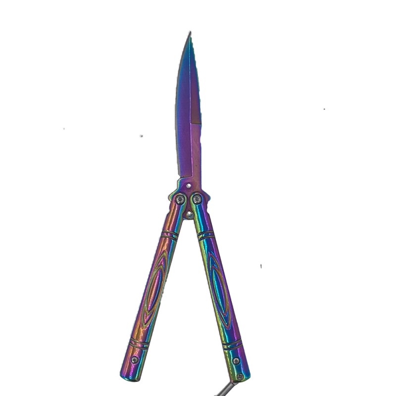 Cutit fluture, Butterfly, Balisong 21.50 cm, fade clasic