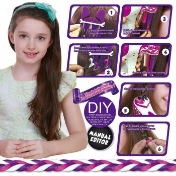 Játék, Frizura készlet copfokban, lányok