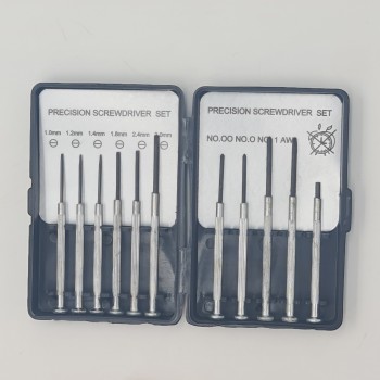 Surubelnite precizie, 11 surubelnite, 1.0 mm - 3.0 mm