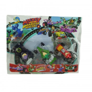 Jucarie 3 masinute, mickey and the roadster racers, M2