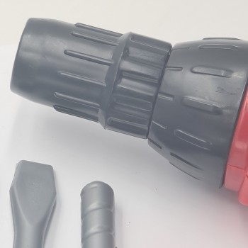 Jucarie bormasina, model haios, accesorii, 17 x 19 cm, rosu