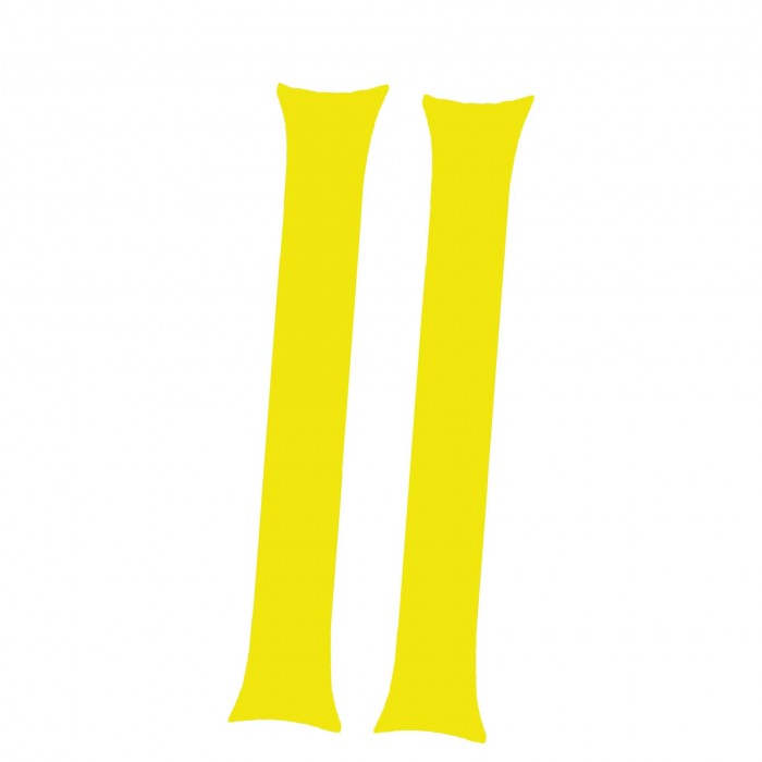 Aplauze gonflabile tip clappers pentru suporteri, galben