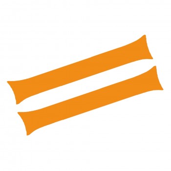 Aplauze gonflabile tip clappers pentru suporteri, portocaliu