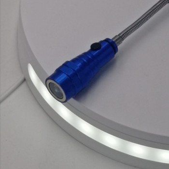 Recuperator Telescopic cu sistem de prindere la curea , Varf Magnetic, Lungime Maxima 67 Cm, albastru