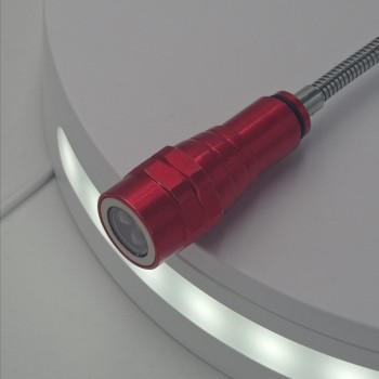 Recuperator Telescopic cu sistem de prindere la curea , Varf Magnetic, Lungime Maxima 67 Cm, rosu