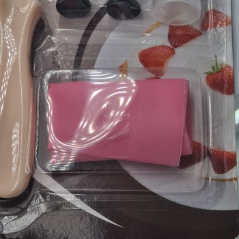 Ornare tort, model simplu, 6 capete, spatula, punga, 4 x 4 cm, M1