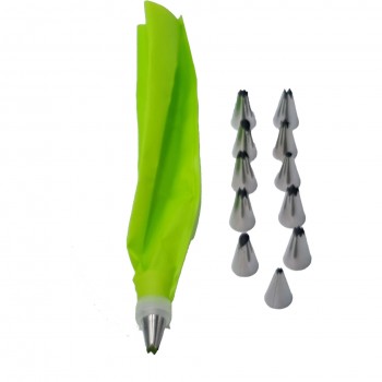 Ornare tort, model simplu, 12 capete, punga, 4 x 4 cm, M2
