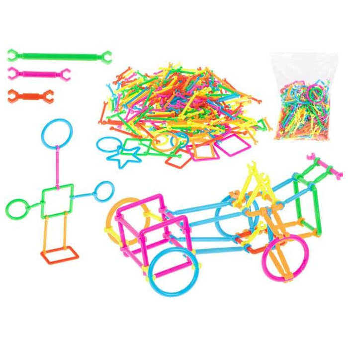 Jucarie, 300 betisoare interactive, multicolor, model simplu