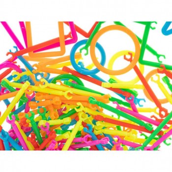 Jucarie, 300 betisoare interactive, multicolor, model simplu