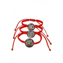 3 piros karkötő készlet a...