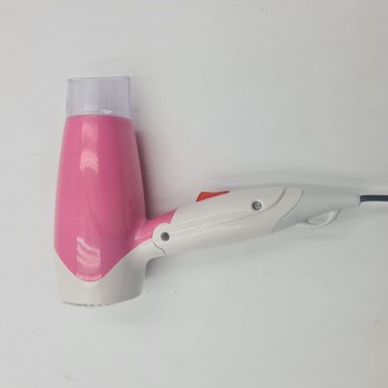 Uscator de par, Feon, Maner Pliabil, 2 Trepte, 1000 W, Roz