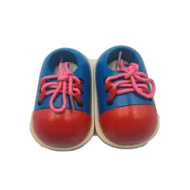 Játék a cipőfűzéshez, fa...