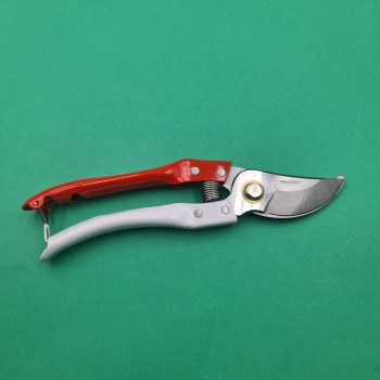 Foarfeca de Gradina, Inchidere Manuala, Alb si Rosu, 22 cm, Arc de Rezerva