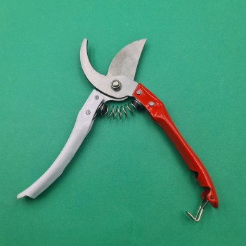 Foarfeca de Gradina, Inchidere Manuala, Alb si Rosu, 22 cm, Arc de Rezerva