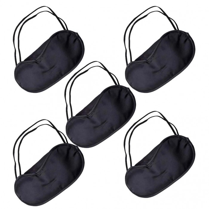 Masca de dormit, 5 bucati marime universala, interior captusit