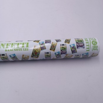 Tun Confetti cu Bancnote, 40 cm