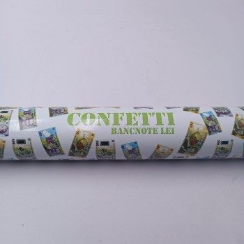 Tun Confetti cu Bancnote, 40 cm