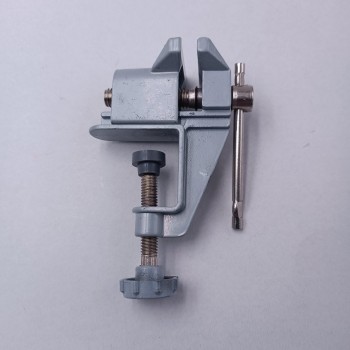 Dispozitiv Ascutit Cutite Easy Sharp cu Menghina de Prindere Metalica, Albastru/Gri