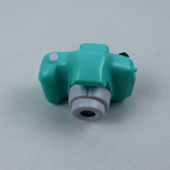 Aparat Digital cu Functie Foto/Video Pentru Copii, Plastic, Incarcare USB, Card Memorie, 9 cm, Turcoaz