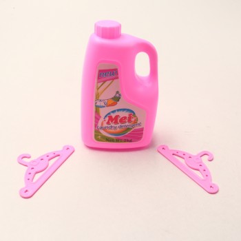 Jucarie Masina de spalat , cu baterie, din plastic, Alb/Roz, 14 cm