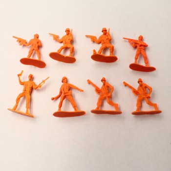 Jucarie 37  figurine soldati, si baza, 3 ani+, Multicolor