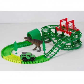 Jucarie de constructie, u masini electric, circuit de curse, pentru copii 35 CM X 25 CM