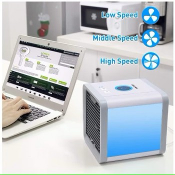 Aparat De Aer Conditionat, Cu Functie De Racire, Umidificare Si Purificare A Aerului, Gri/Alb