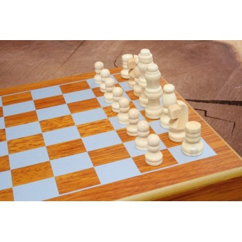 Sticla cu 4 Pahare, Cutie Speciala Sah, Piese Sah Incluse, Sticla