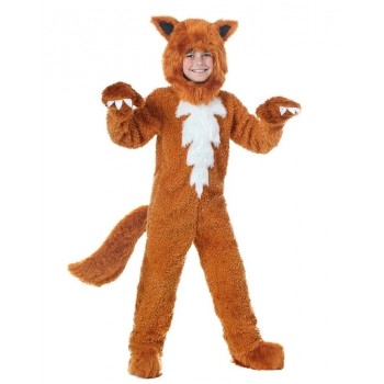 Costum de Vulpe Pentru Copii, 75 cm, Maro