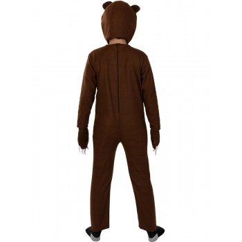 Costum de Urs Pentru Copii, 90 - 105 cm, Maro
