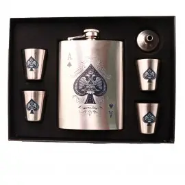 Sticla cu 4 Pahare, Cutie...