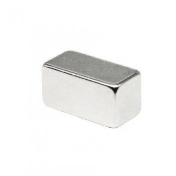 Magnet foarte puternic, tip bloc, 20 x 10 x 10 mm, gri