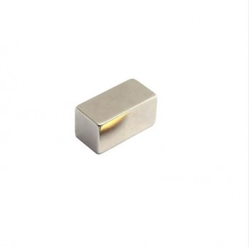 Magnet foarte puternic, tip bloc, 20 x 10 x 10 mm, gri
