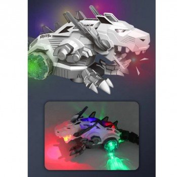 Jucarie Interactiva Dragon, Cu Luminite, Sunete Si Fum, 13 x 40 Cm