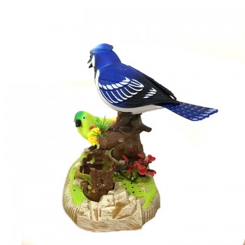 Madár figura készlet, Többszínű, Természetes hangok, 15,5 x 12,5 x 15 cm