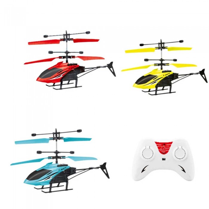 Elicopter Cu Telecomanda Si Usb, Senzor De Miscare, 18 Cm