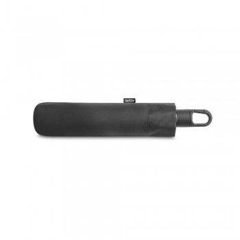 Poncsó ernyő, automatikus nyitás és zárás, 25 cm, fekete