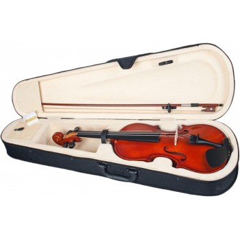 Vioara clasica din lemn, 4/4, Arcus, Sacaz, Contrabarbie cu Geanta Transport, 60 cm