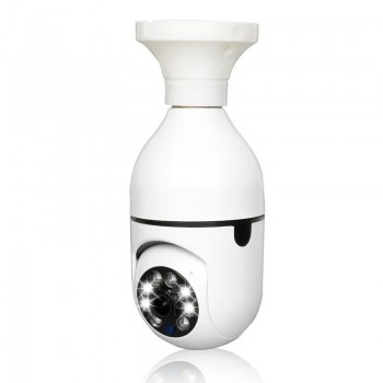 Camera de Supraveghere, Model JT-8177, Tip Bec E27 cu Senzor de Miscare