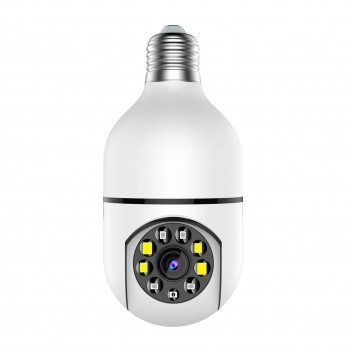 Camera de Supraveghere, Model JT-8177, Tip Bec E27 cu Senzor de Miscare