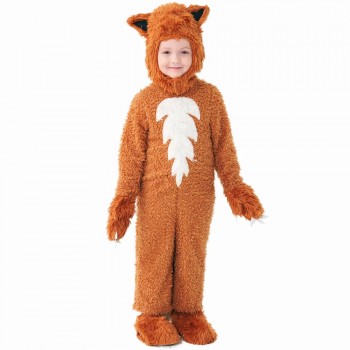 Costum de Vulpe Pentru Copii, 75 cm, Maro