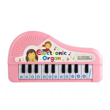 Jucarie muzicala cu pian, Pentru Copii, Jucarie educationala Instrumente muzicale, 24  x 14 cm