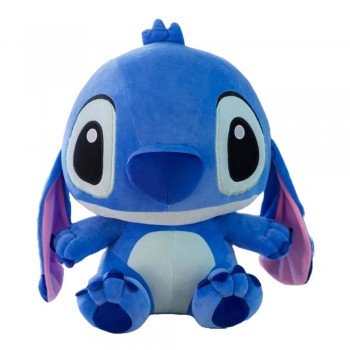 Jucarii Plus Stitch, 22 cm, Personaj din Lilo&Stitch, pentru Fete, Baieti si Bebelusi, Albastru/Roz