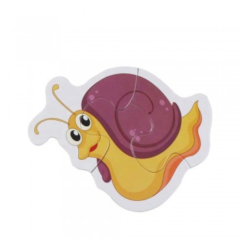 Puzzle Educational Insecte pentru Copii – Set cu 6 Modele Colorate, +3 Ani