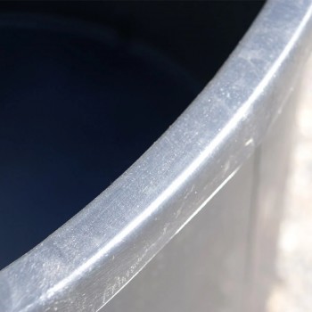 Cada/Butoi Plastic 500L, Negru, Ø105 cm – Depozitare Apa, Gospodarie