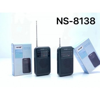 Radio de Buzunar Model NNS NS-8138 - AM/FM/SW, cu Difuzor Incorporat, Alimentare pe Baterii