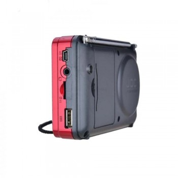 Radio Compact Model H330BT, cu Display Digital, USB, Slot TF si Difuzor Stereo, 11 x 7 cm