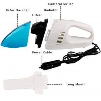 Mini Aspirator pentru Masina, Ergonomic si Eficient pentru Praf si Resturi