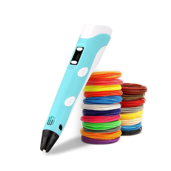 Creion 3D, De Imprimat, Afisaj LED, Pentru copii, Filament inclus