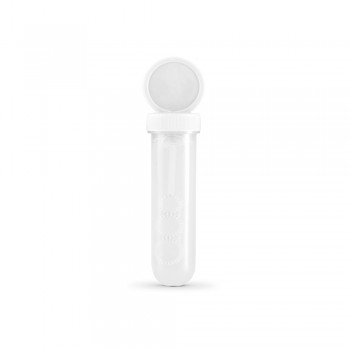Jucarie baloane de sapun cu lichid inclus, 30 ml, pentru copii, alb
